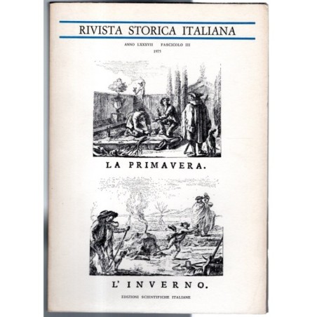 RIVISTA STORICA ITALIANA-fasc III-1975