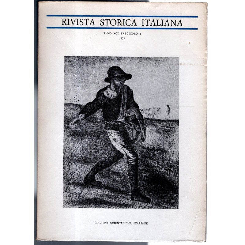 RIVISTA STORICA ITALIANA-fasc I-1979