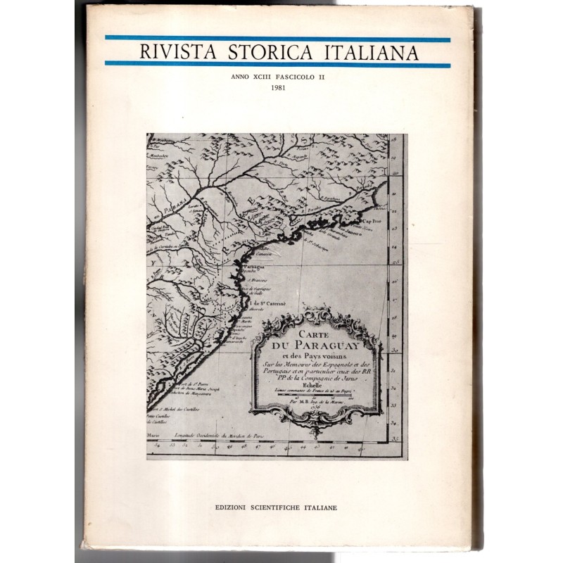 RIVISTA STORICA ITALIANA-fasc II-1981