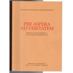 PER ASPERA AD VERITATEM-n 18, settembre/dicembre-2000