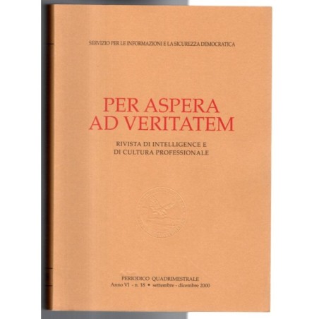 PER ASPERA AD VERITATEM-n 18, settembre/dicembre-2000