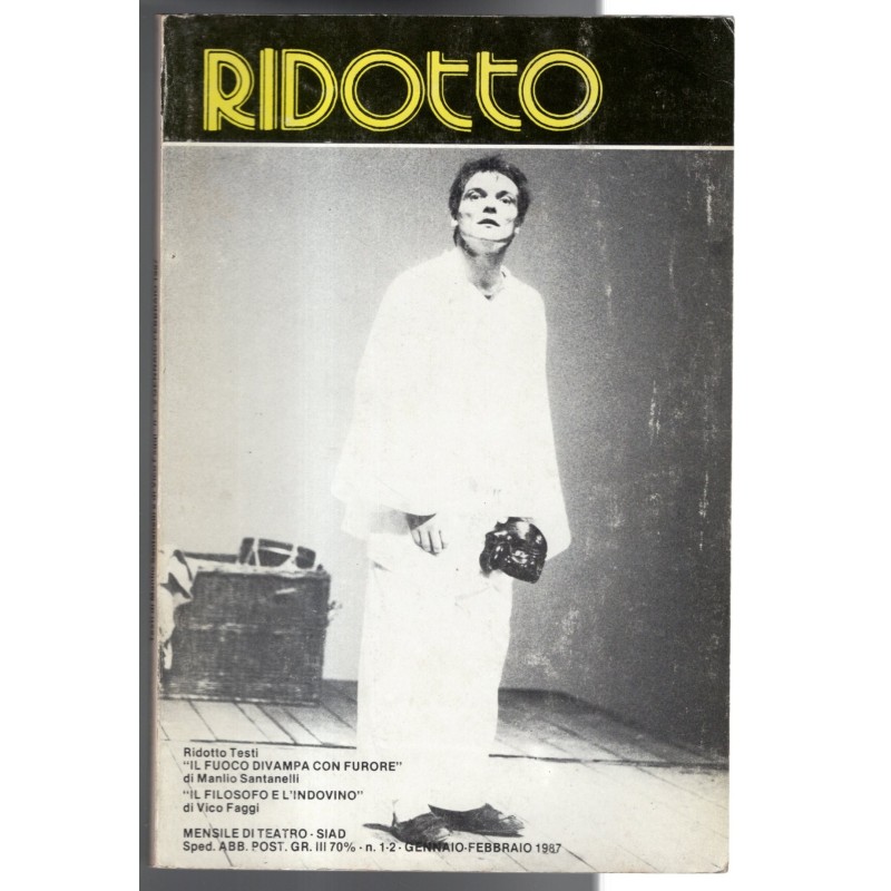 RIDOTTO-n 1-2, gennaio/febbraio-1987