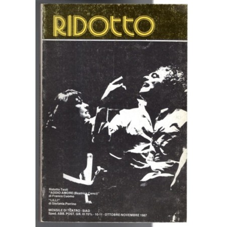 RIDOTTO-n 10-11, ottobre/novembre-1987