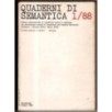 QUADERNI DI SEMANTICA-n 1, giugno-1988