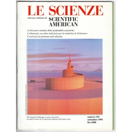 LE SCIENZE. EDIZIONE ITALIANA DI SCIENTIFIC AMERICAN-n 325, settembre-1995