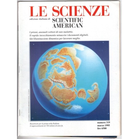 LE SCIENZE. EDIZIONE ITALIANA DI SCIENTIFIC AMERICAN-n 319, marzo-1995
