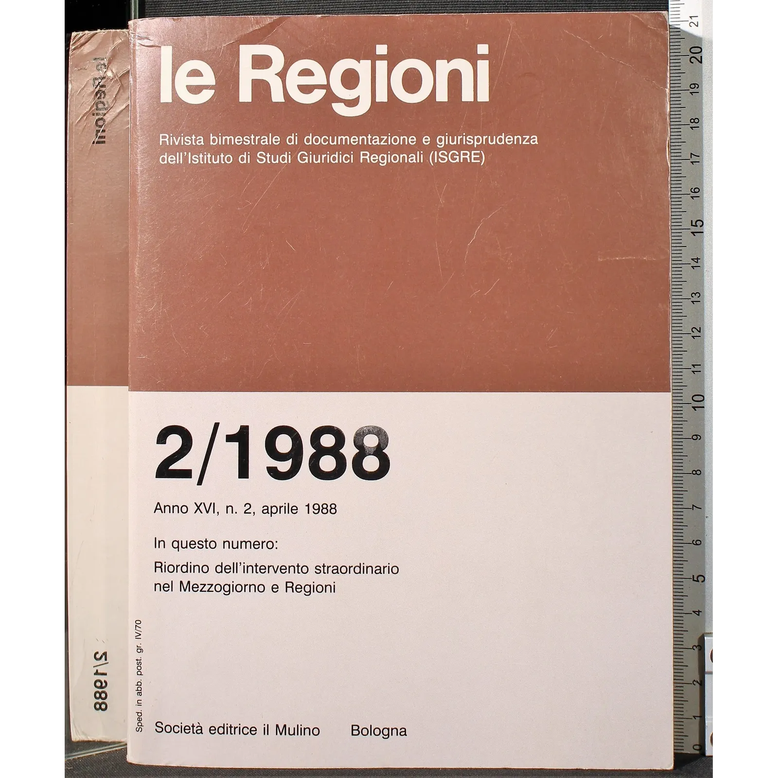 LE REGIONI-n 2, aprile-1988