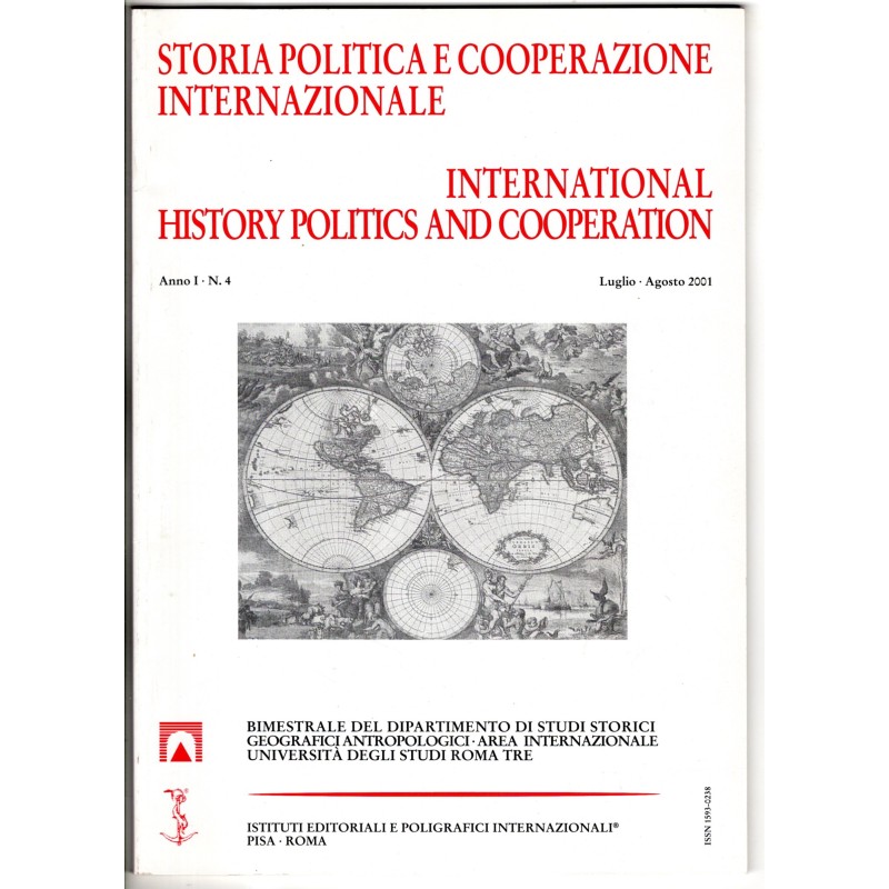 STORIA POLITICA E COOPERAZIONE INTERNAZIONALE-n 4, luglio/agosto-2001