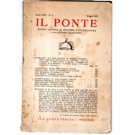 IL PONTE-n 5, maggio-1961