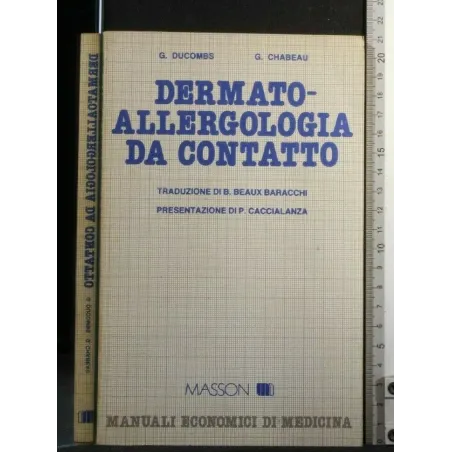 DERMATO ALLERGOLOGIA DA CONTATTO