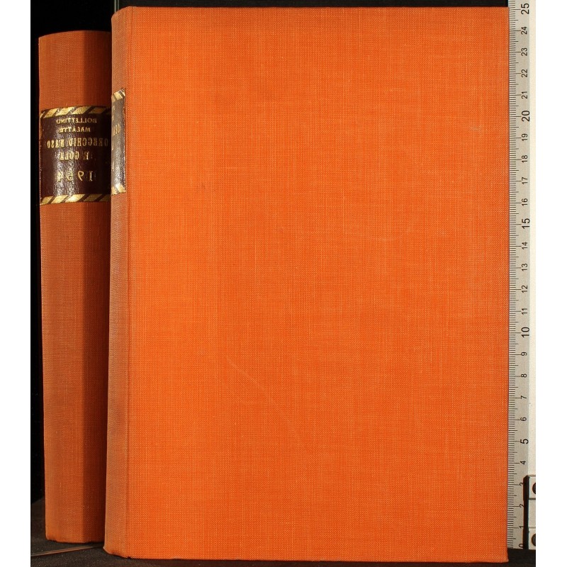 RACCOLTA RIVISTE BOLLETTINO MALATTIE ORECCHIO, GOLA, NASO-gen/dic-1954