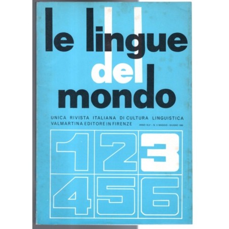 LE LINGUE DEL MONDO-n 3, maggio/giugno-1980