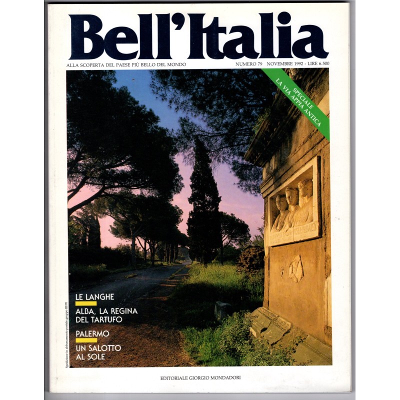 BELL'ITALIA-numero 79, novembre-1992