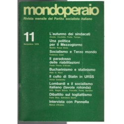 MONDOPERAIO-n 11, novembre-1978