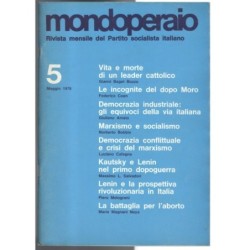 MONDOPERAIO-n 5, maggio-1978