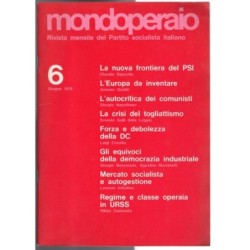 MONDOPERAIO-n 6, giugno-1978