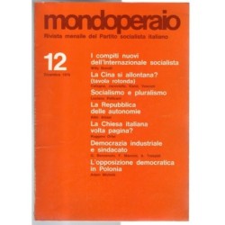 MONDOPERAIO-n 12, dicembre-1976