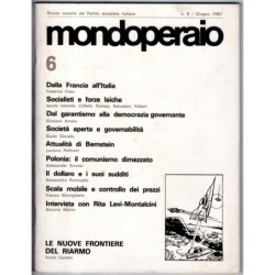 MONDOPERAIO-n 6, giugno-1981