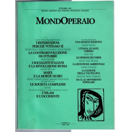 MONDOPERAIO-n 10, ottobre-1987