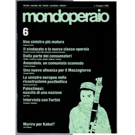 MONDOPERAIO-n 6, giugno-1980