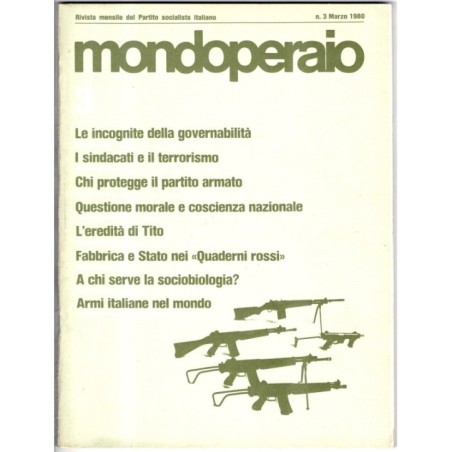 MONDOPERAIO-n 3, marzo-1980