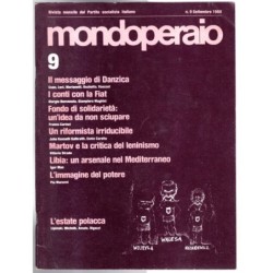 MONDOPERAIO-n 9, settembre-1980