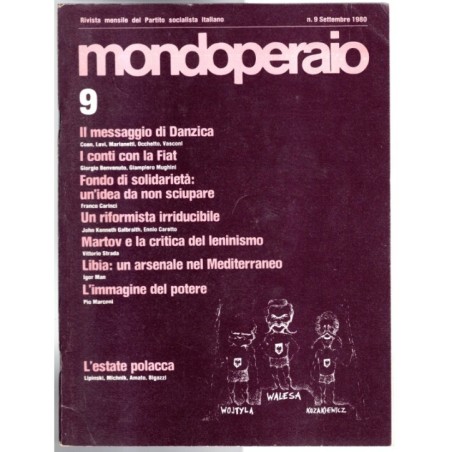 MONDOPERAIO-n 9, settembre-1980