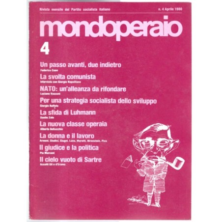 MONDOPERAIO-n 4, aprile-1980