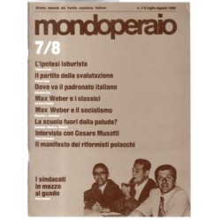 MONDOPERAIO-n 7-8, luglio/agosto-1980