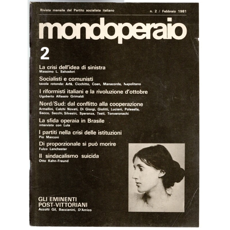 MONDOPERAIO-n 2, febbraio-1981