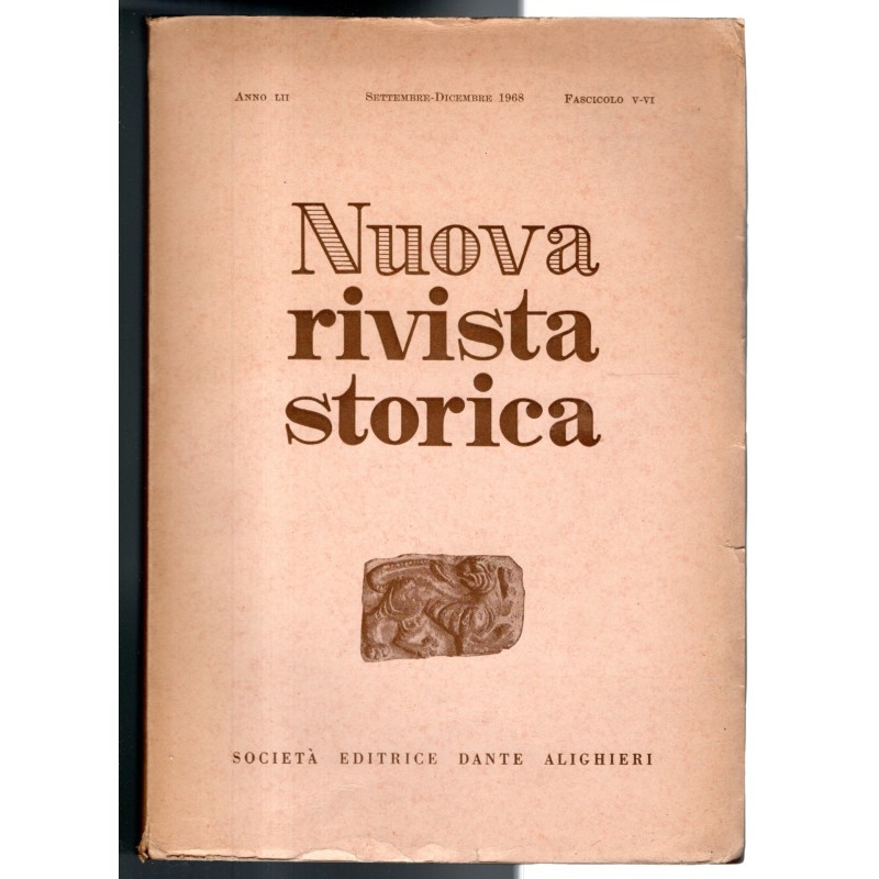 NUOVA RIVISTA STORICA-fasc V-VI, settembre/dicembre-1968