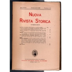 NUOVA RIVISTA STORICA-fasc I-II, gennaio/aprile-1963