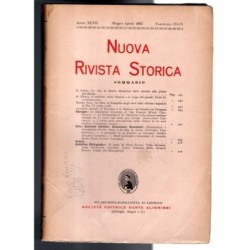 NUOVA RIVISTA STORICA-fasc III-IV, maggio/agosto-1963