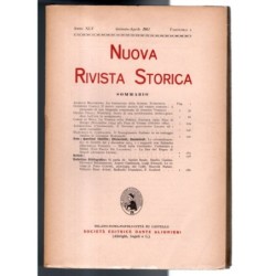 NUOVA RIVISTA STORICA-fasc I, gennaio/aprile-1961