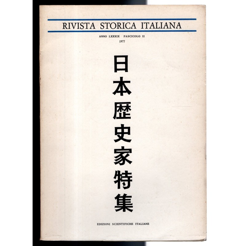RIVISTA STORICA ITALIANA-fasc II-1977