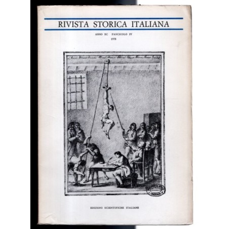 RIVISTA STORICA ITALIANA-fasc IV-1978