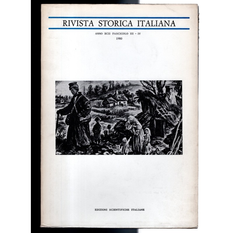 RIVISTA STORICA ITALIANA-fasc III-IV-1980