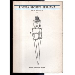 RIVISTA STORICA ITALIANA-fasc III-1978