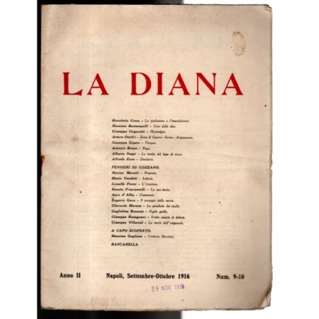 LA DIANA-n 9-10, settembre/ottobre-1916