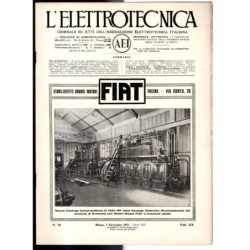 L'ELETTROTECNICA-n 31, 5 novembre, vol XX-1933