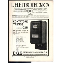 L'ELETTROTECNICA-n 5, 15 febbraio, vol XX-1933