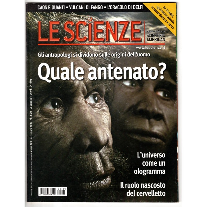 LE SCIENZE-n 421, settembre-2003