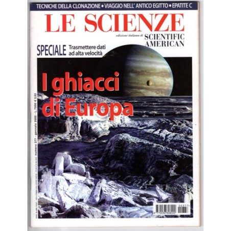LE SCIENZE-n 377, gennaio-2000