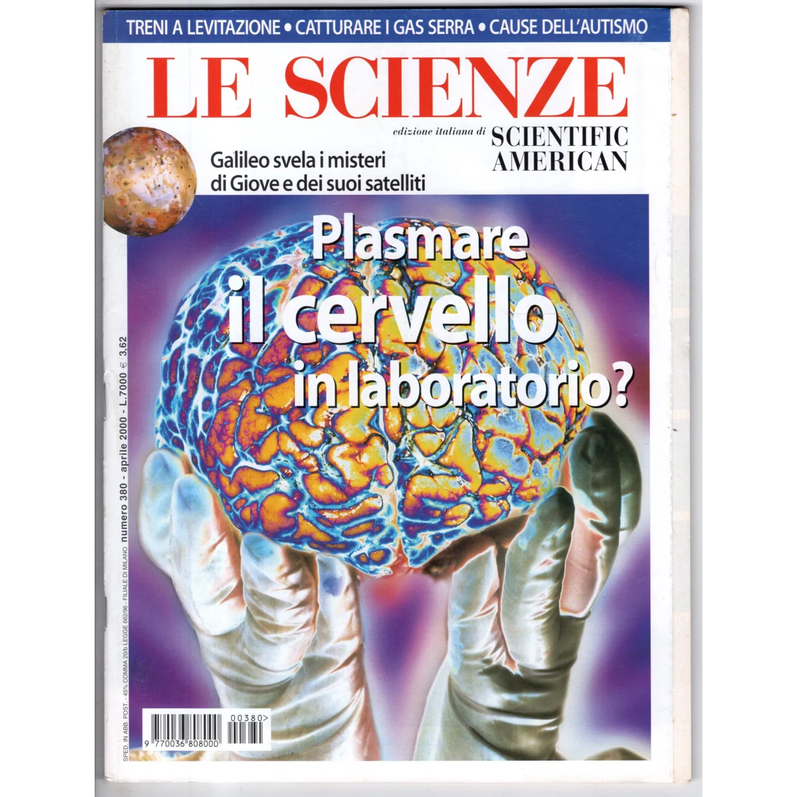 LE SCIENZE-n 380, aprile-2000