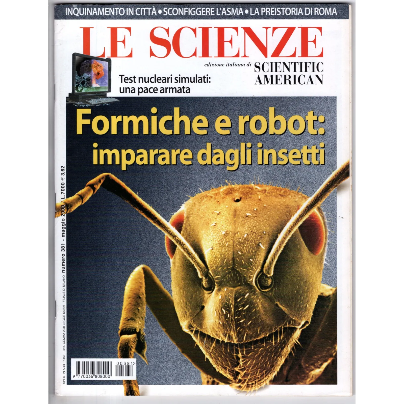 LE SCIENZE-n 381, maggio-2000