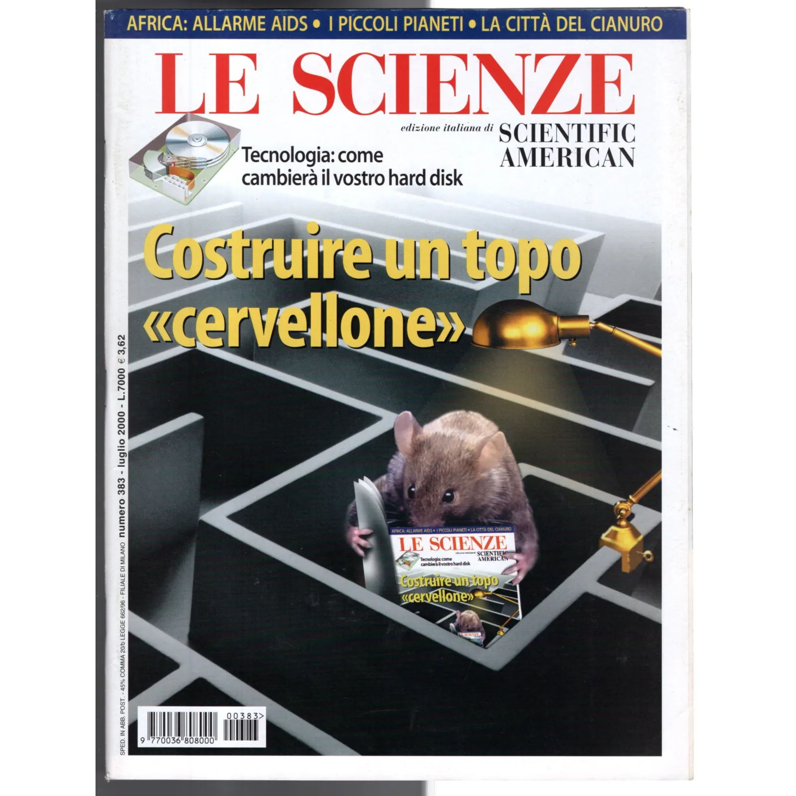LE SCIENZE-n 383, luglio-2000