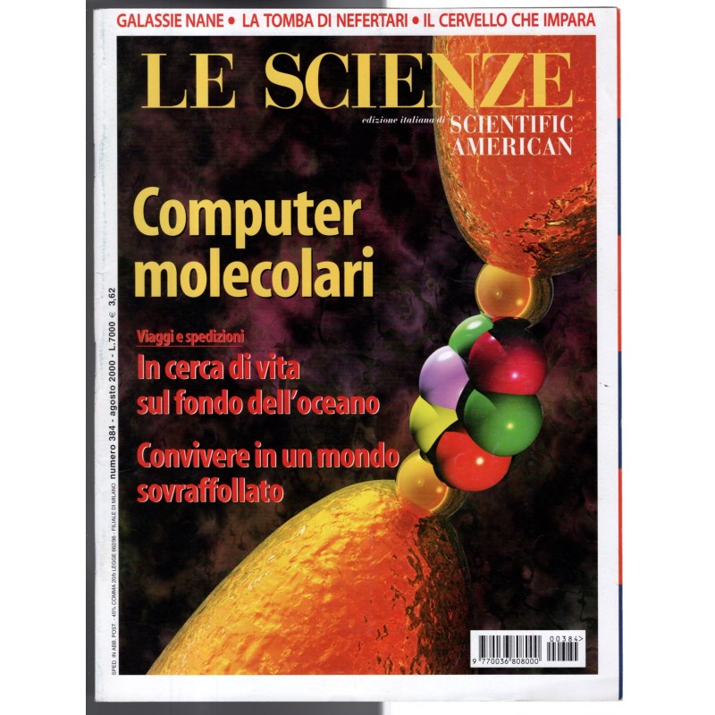 LE SCIENZE-n 384, agosto-2000