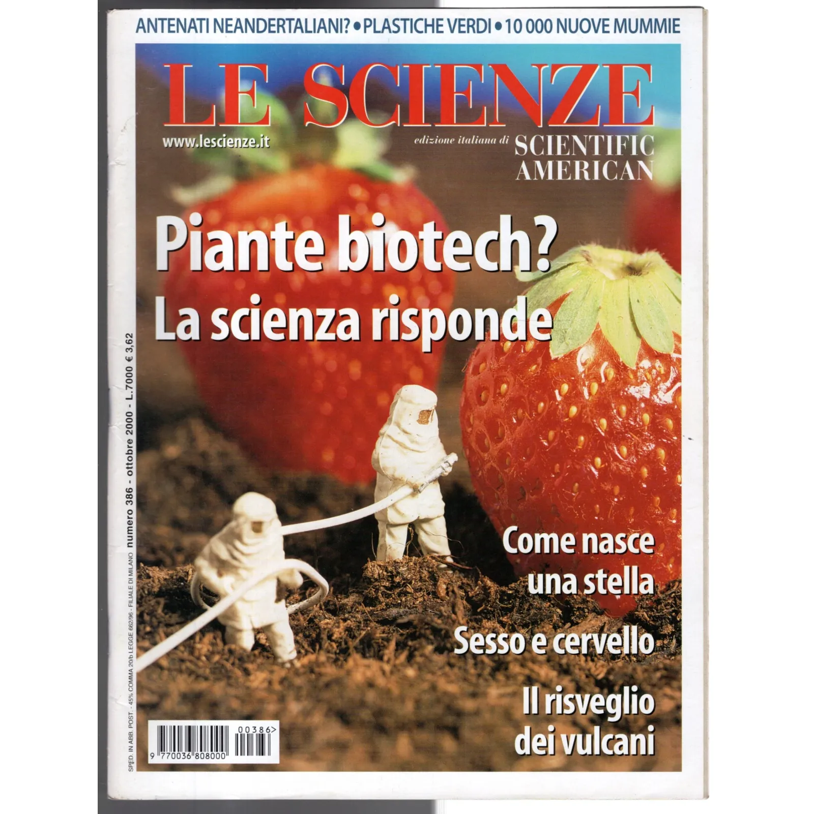LE SCIENZE-n 386, ottobre-2000