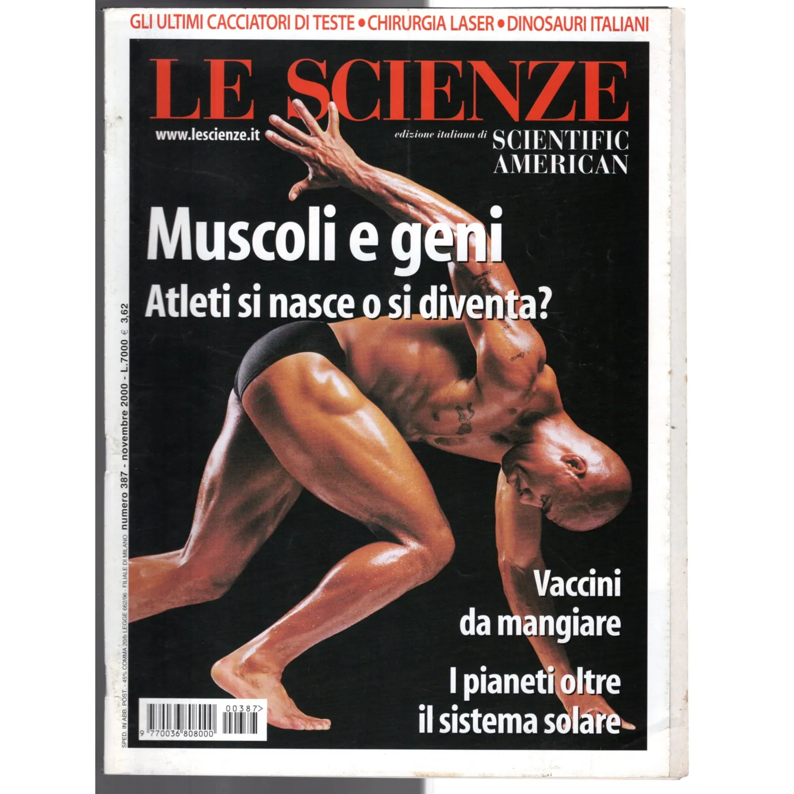 LE SCIENZE-n 387, nov-2000