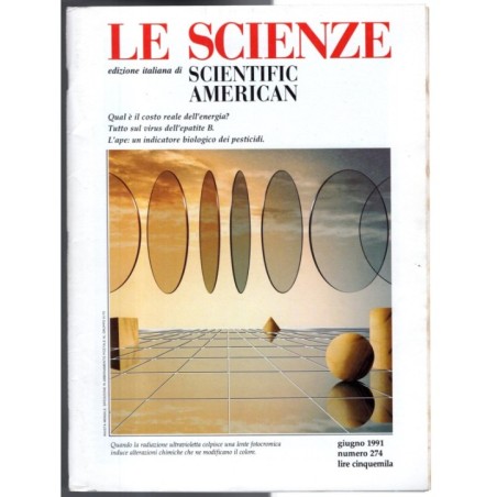 LE SCIENZE. EDIZIONE ITALIANA DI SCIENTIFIC AMERICAN-n 274, giugno-1991